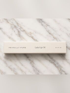 Primally Pure Latte Lip Oil